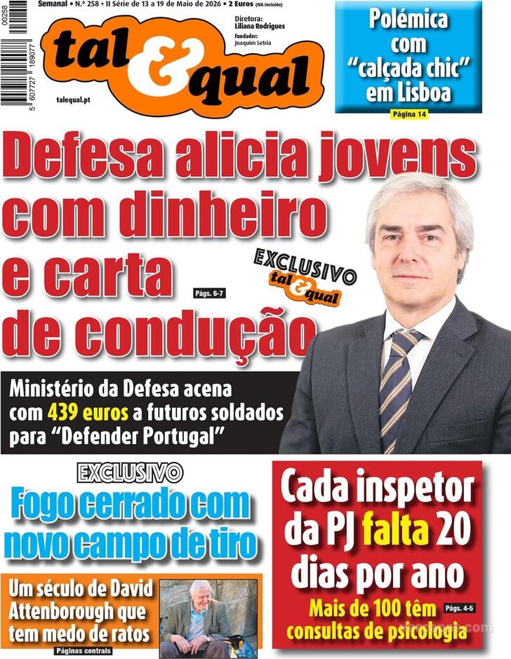 Capa Tal & Qual - 2026-05-13