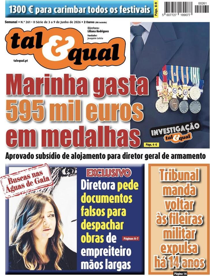 Capa Tal & Qual - 2026-06-03