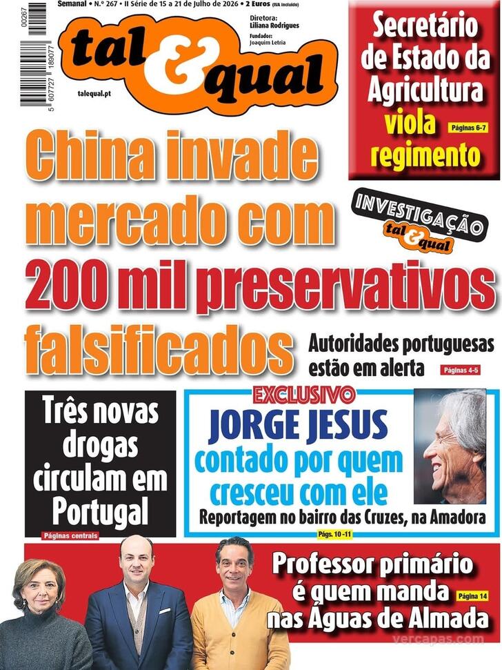 Capa Tal & Qual - 2026-07-15