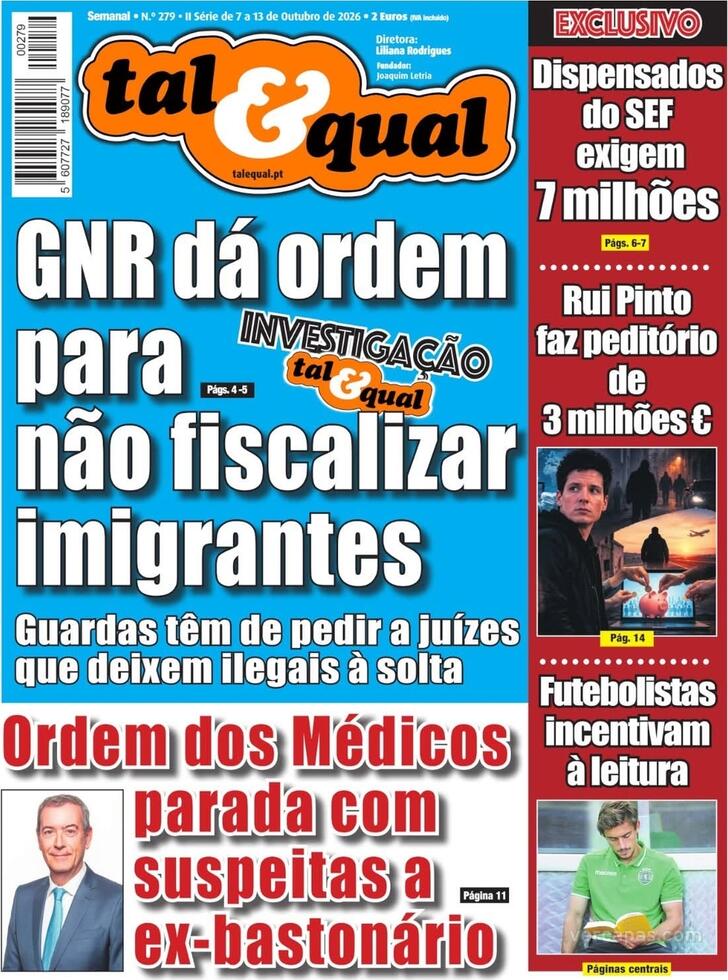 Capa Tal & Qual - 2026-10-07