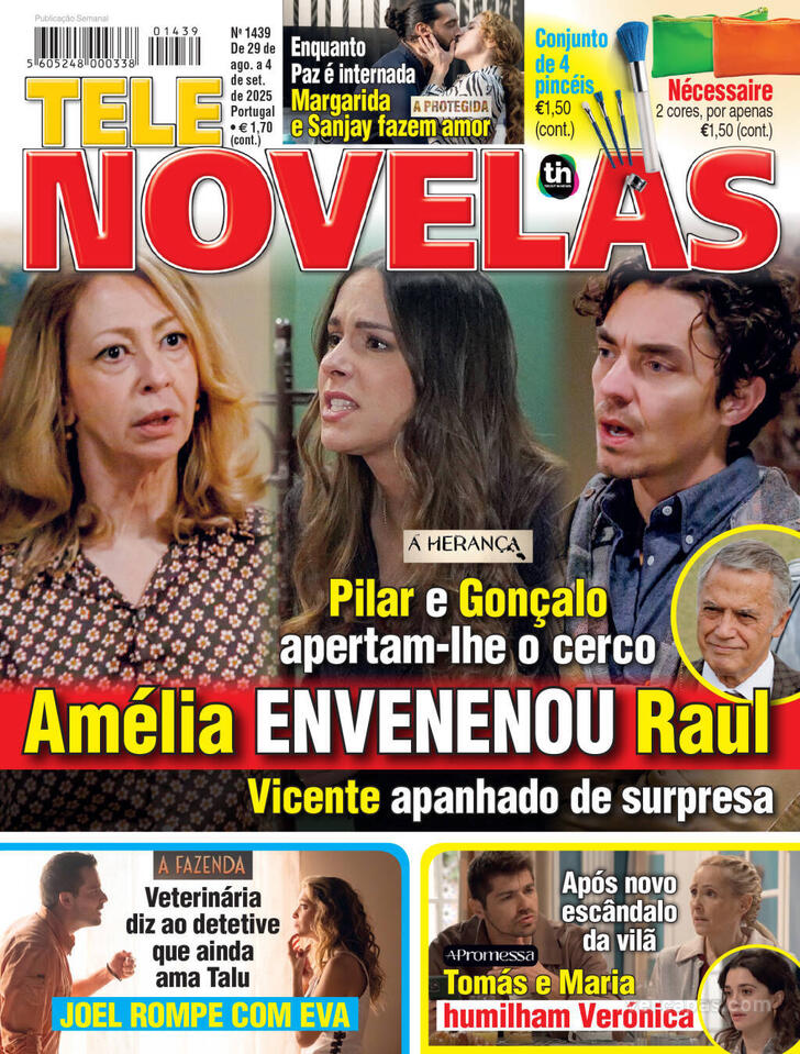 Capa Telenovelas - 2025-08-28
