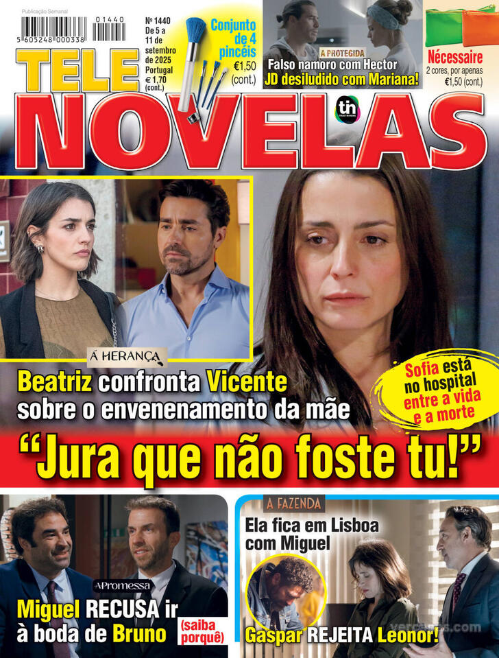 Capa Telenovelas - 2025-09-05