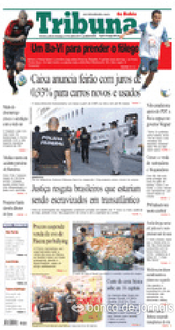Capa Tribuna da Bahia - 2014-04-05
