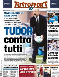 Capa Tuttosport de 2025-10-22