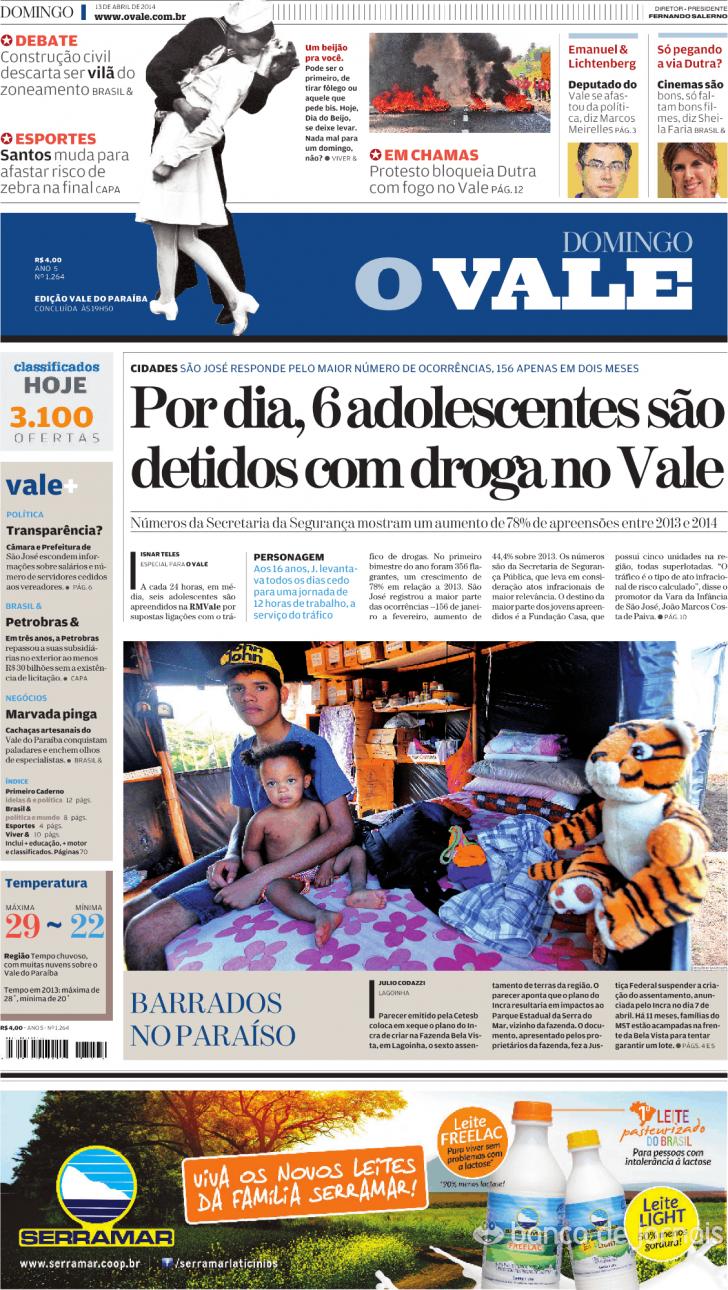Capa ValeParaibano - 2014-04-13