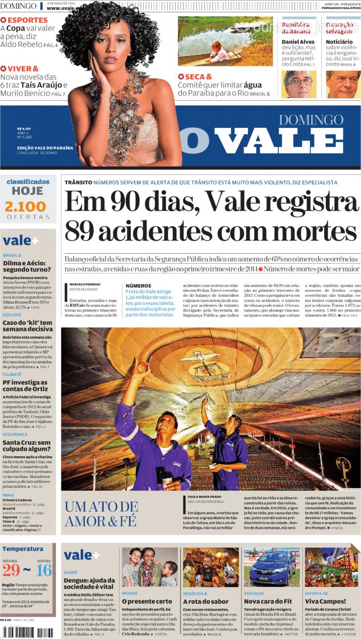 Capa ValeParaibano - 2014-05-04