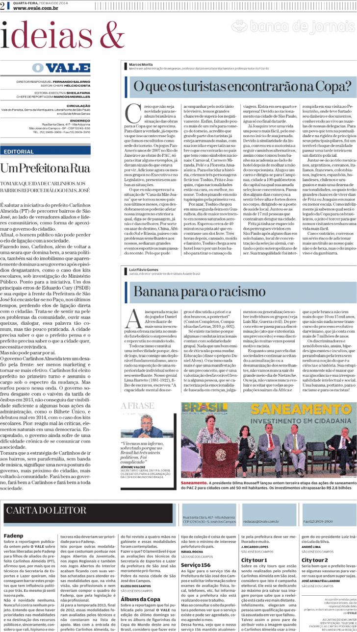 Capa ValeParaibano - 2014-05-07