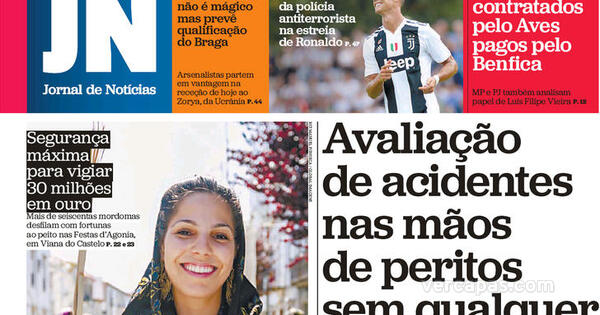 Resultado de imagem para jornal de noticias